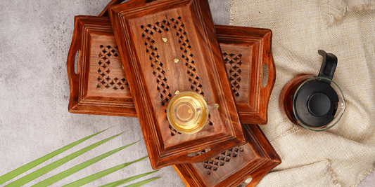 Discover the Epitome of Elegance: Luxury Wooden Trays for Exquisite Serving